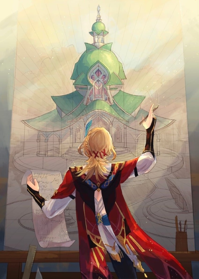  Genshin Impact, Anime Art, Kaveh (Genshin Impact)