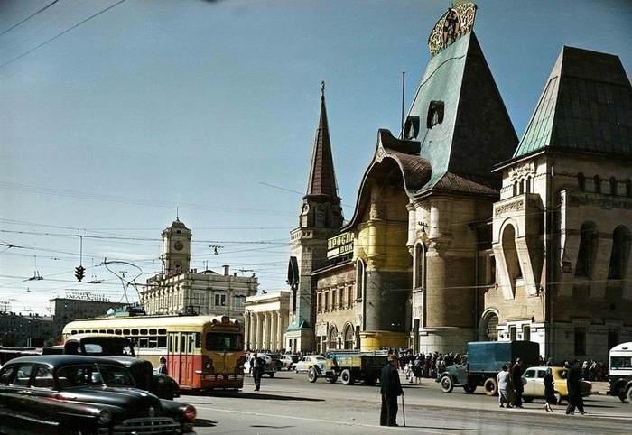 Послевоенная москва фото