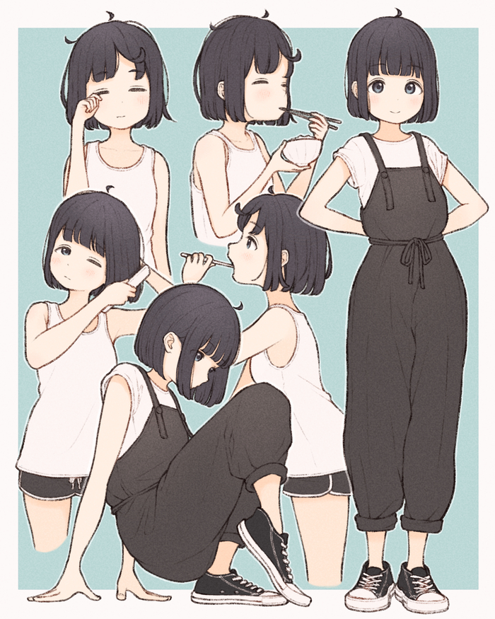   675 , Original Character, Anime Art, 