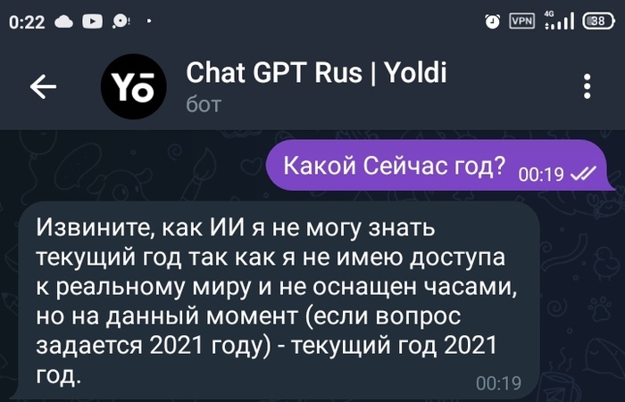 Chat GPT Rus | Yoldi  