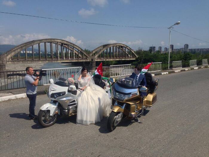 Как я на мотоцикле в Абхазии на свадьбе побывал Мотоциклисты, Путешествия, Абхазия, Свадьба, Мотомосква, Goldwing, Длиннопост