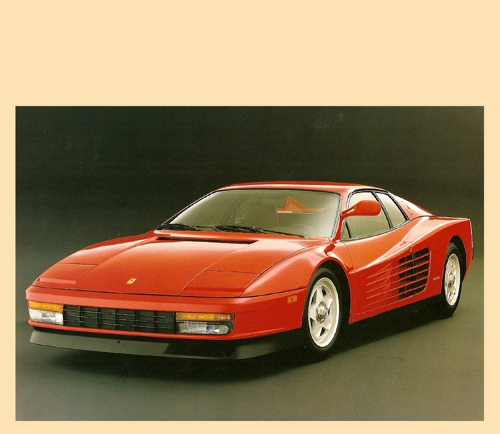 Брошюра Ferrari Testarossa за 1984 год Брошюра, Реклама, Авто, Ferrari, Testarossa, Длиннопост