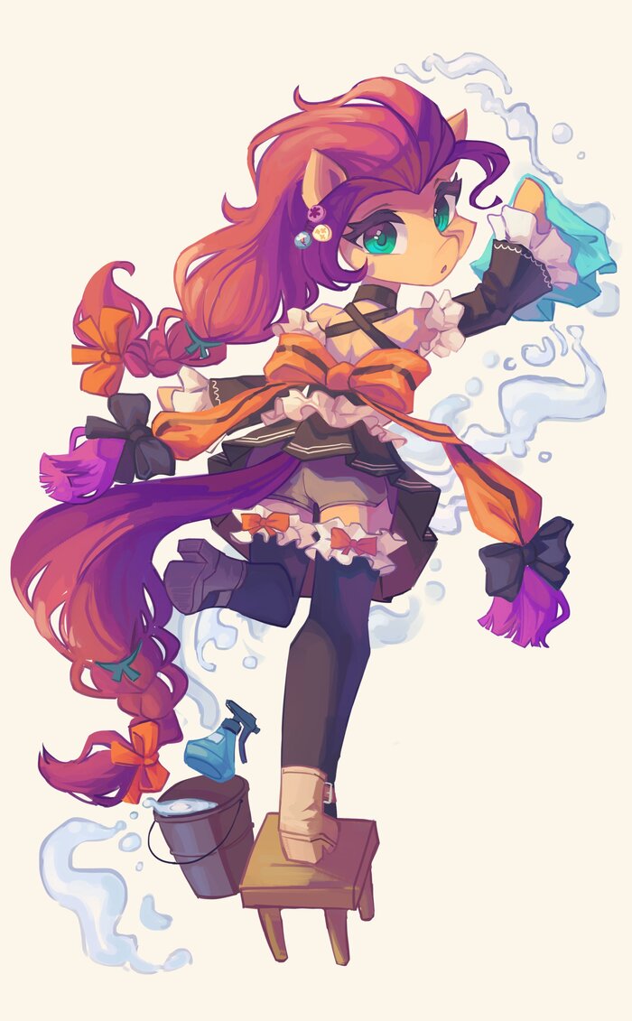  G5 My Little Pony, Ponyart, MLP G5, , Sunny Starscout, Izzy Moonbow, Pipp Petals, Saxopi, 