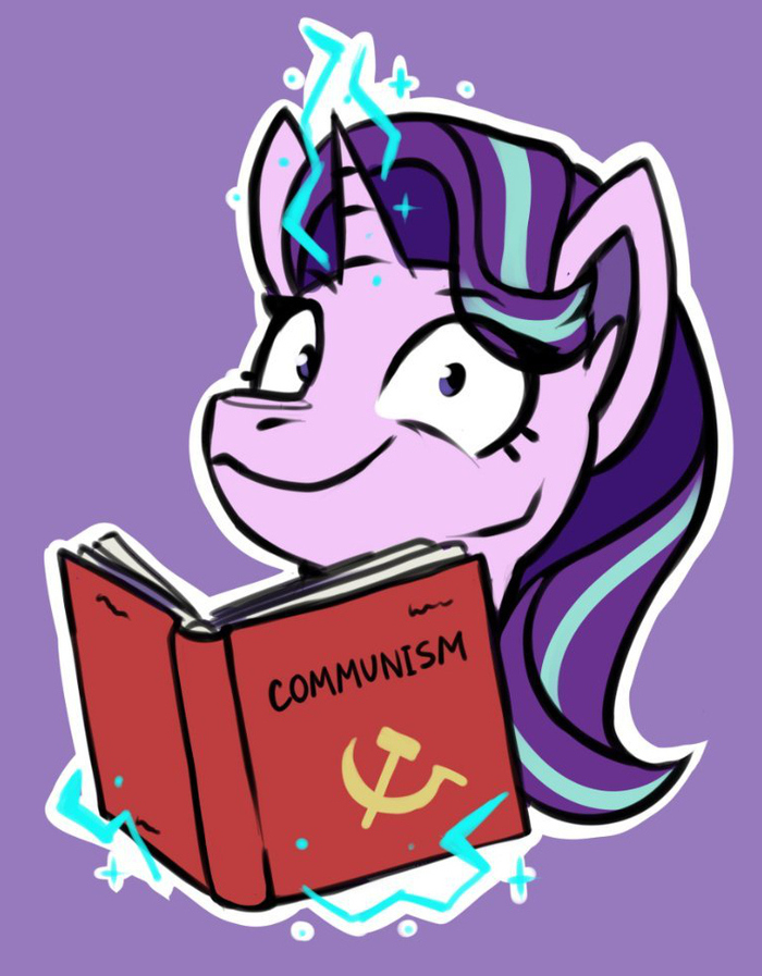 Communistic pony My Little Pony, Ponyart, Starlight Glimmer, Amy-gamy