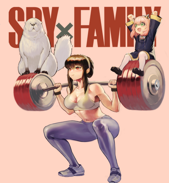Сильная мама Anime Art, Аниме, Spy X Family, Yor Forger, Anya Forger, Bond Forger