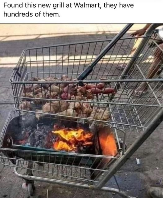 Found this new grill at Walmart, they have hundreds of them  , Reddit,   