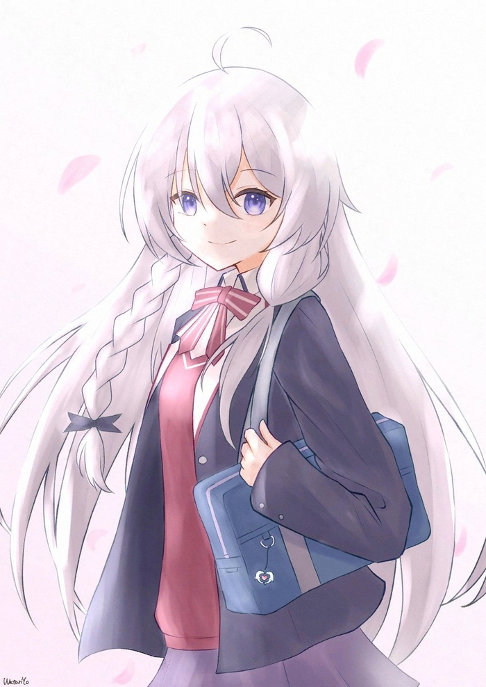  , Anime Art, Majo no tabitabi, Elaina