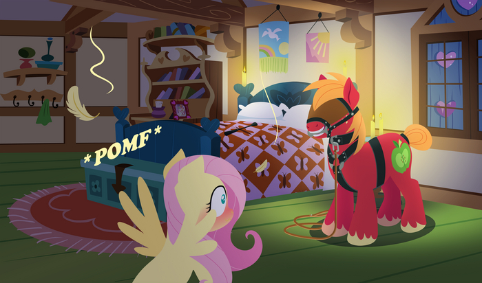  My Little Pony, Fluttershy, Big Macintosh, MLP Edge