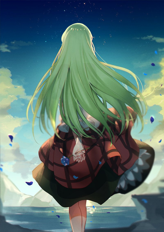 C.C Anime Art, , Code Geass, CC (Code Geass)