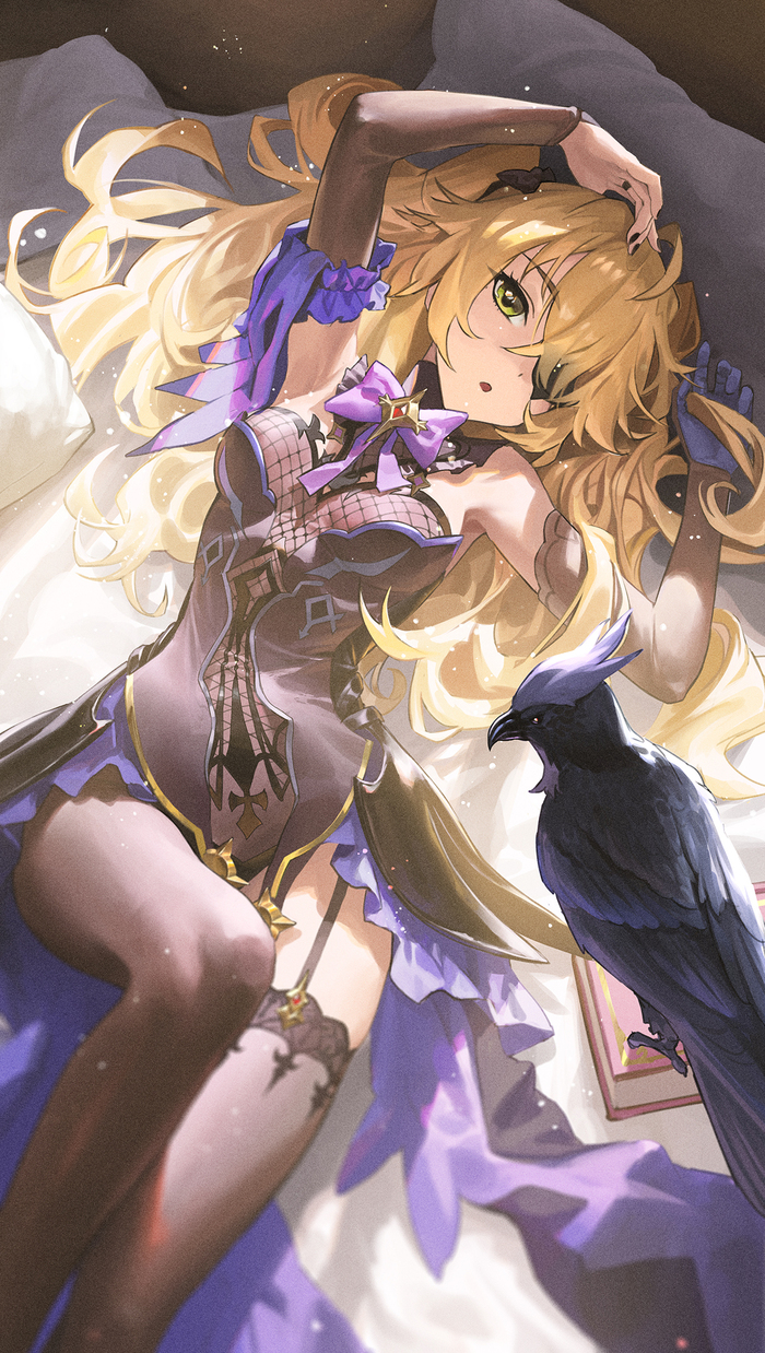 Fischl Anime Art, Genshin Impact, Fischl (Genshin Impact)