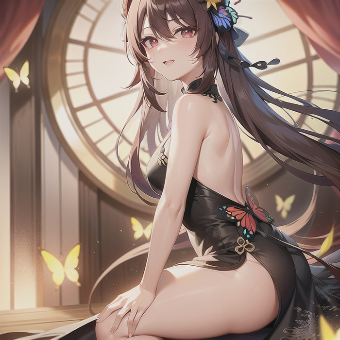 Hu Tao Genshin Impact, Anime Art,  , Hu Tao (Genshin Impact)