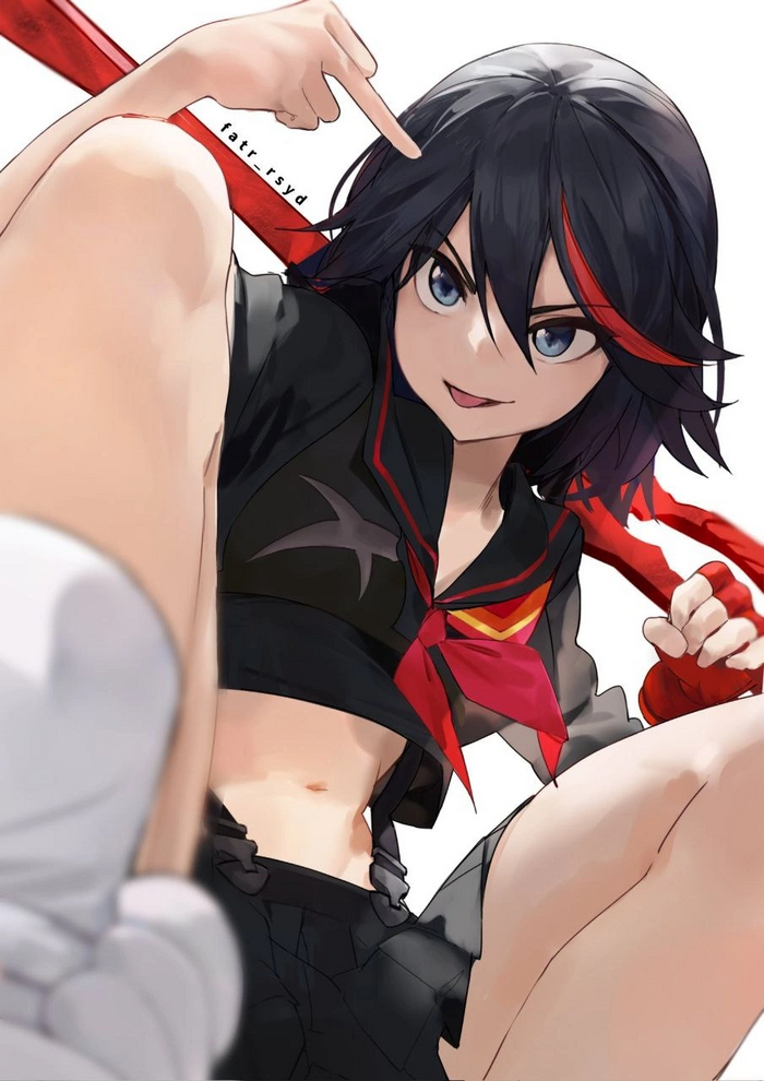 Ryuuko , Anime Art, Matoi Ryuuko