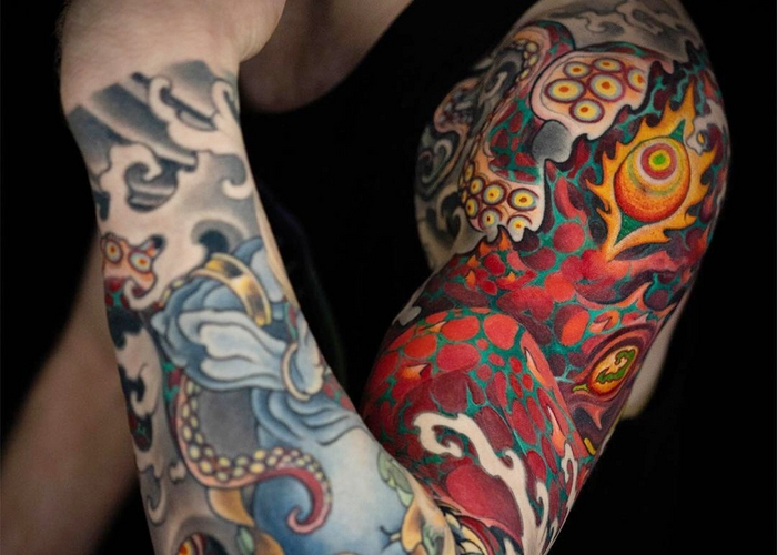 Японский стиль в тату