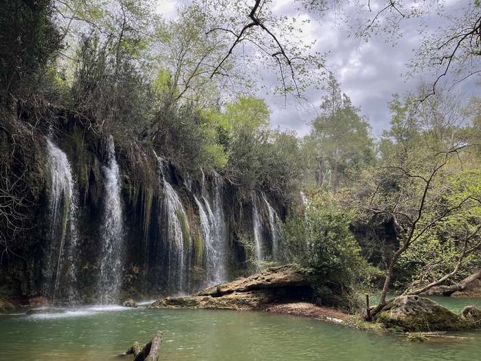 Еще один потрясающий водопад в Анталии - Куршунлу Туризм, Туристы, Турция, Анталия, Водопад, Мобильная фотография, Путешествия, Фотография