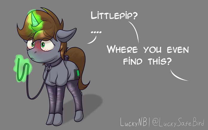 ,    ? My Little Pony, Littlepip, Fallout: Equestria, MLP Edge
