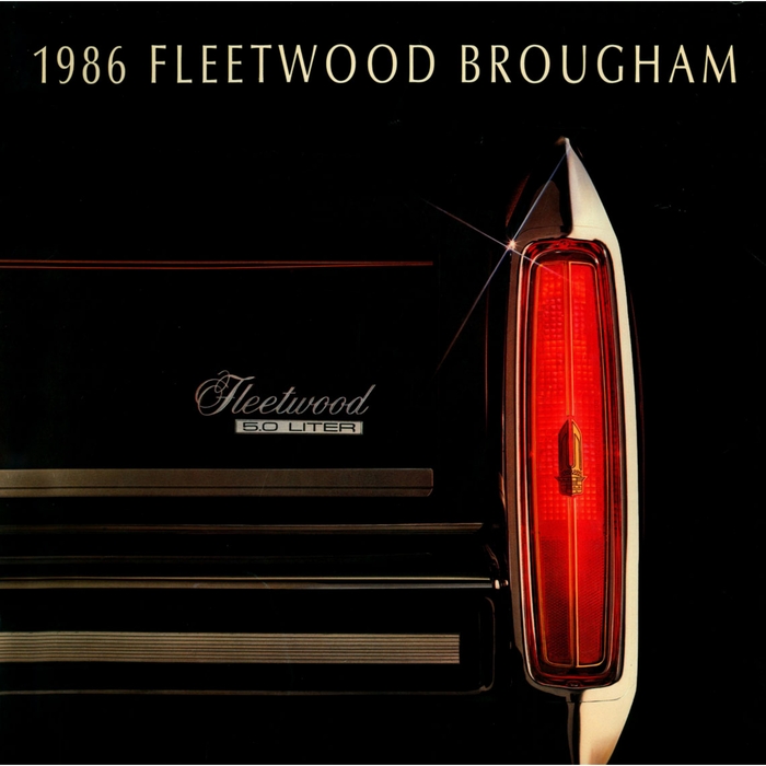  Cadillac Fleetwood Brougham  1986  Cadillac, , , , 