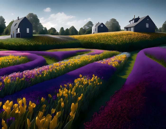 Цветочные поля