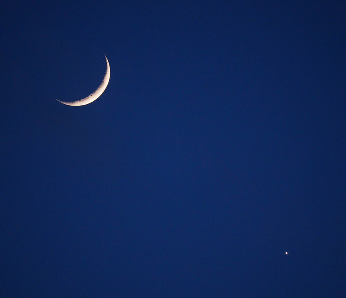 Луна и Венера, 24.03.23