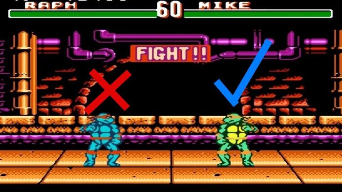 Ретро игры №5 (Dendy). TMNT: Tournament Fighters (Черепашки Ниндзя ...