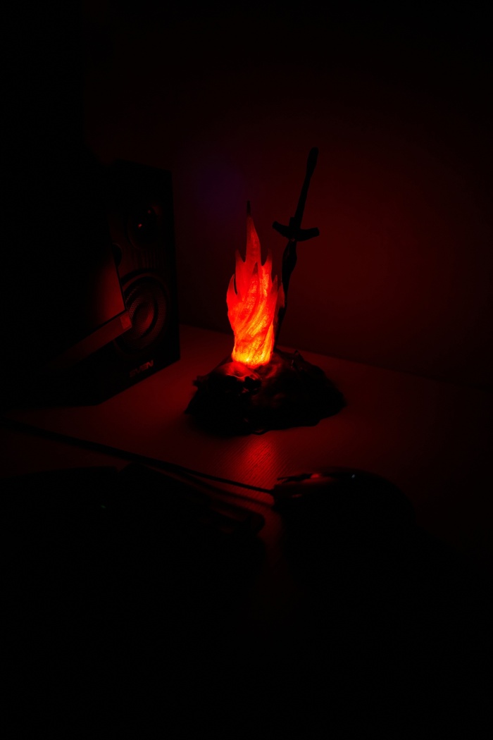 -  Dark Souls 3D , 3D , ,  , 3D , , Dark Souls, Bonfire Lit, ,   