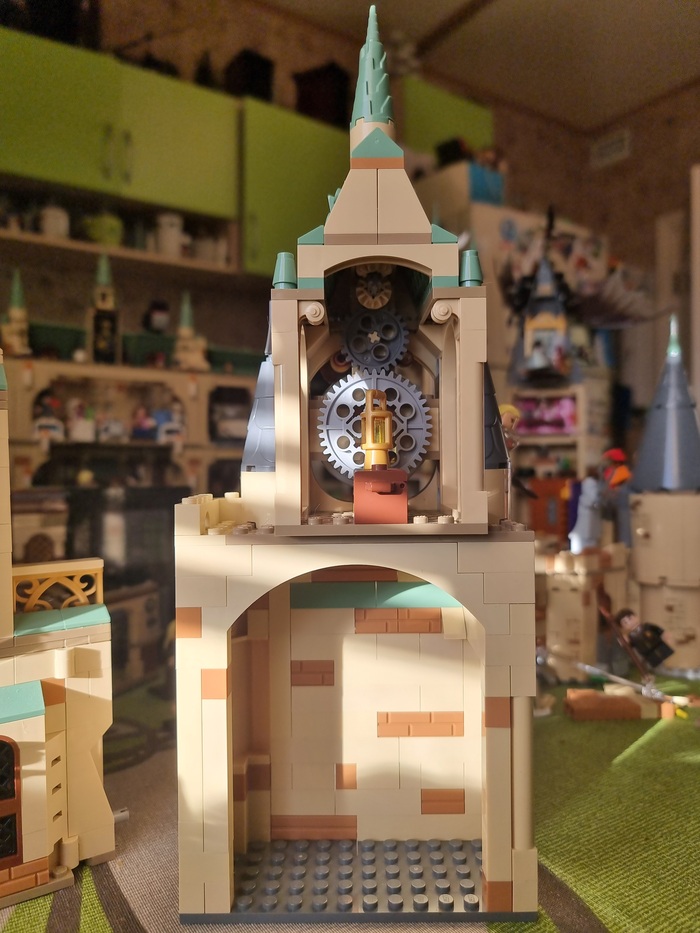 Коридор с гаргульей LEGO, Гарри Поттер, Замок, Конструктор, Коллекция, Длиннопост