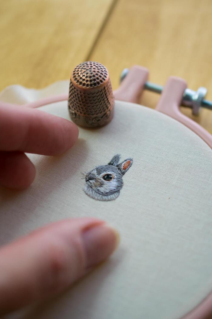 Симпатичная вышивка