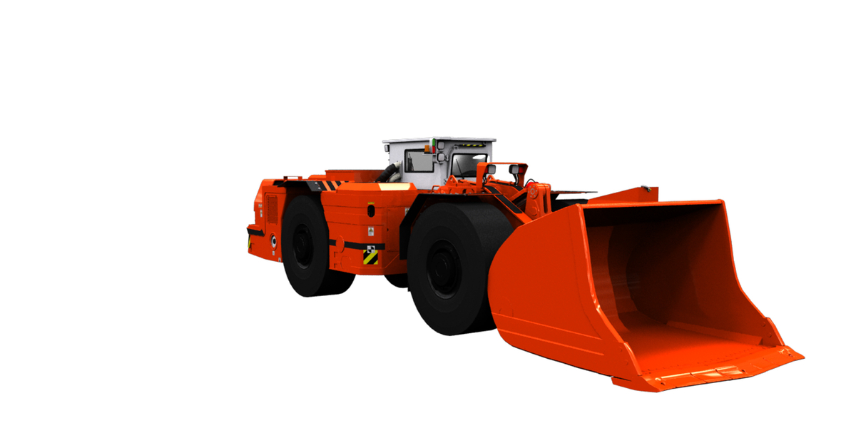 3d модель Sandvik Lh410 Пикабу