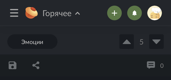 У вас тут «Горячее» очень сильно остыло