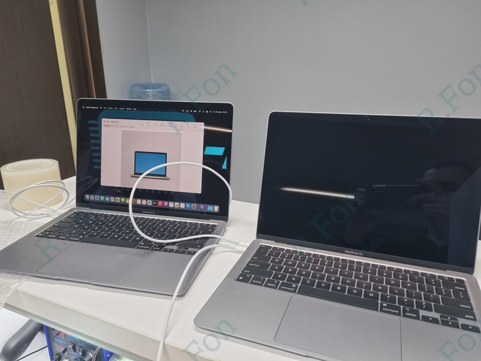 Увеличение памяти Macbook Air 13 2020 года с 256gb до 2Tb Москва, Apple, Macbook, M1, Увеличение памяти, Дорого-богато, Видео, YouTube, Длиннопост