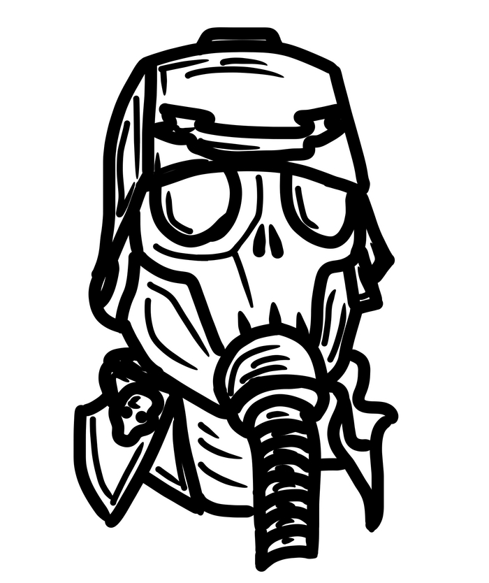 Арт: солдат корпуса смерти