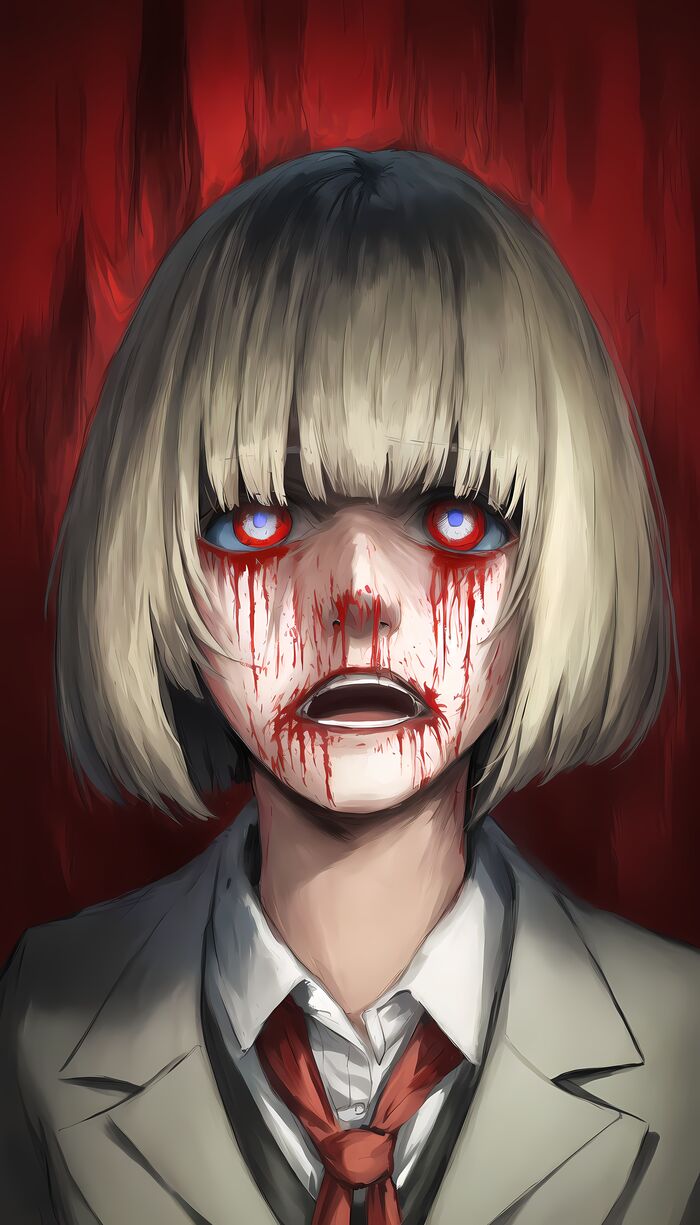 Попытка сделать что-то жуткое