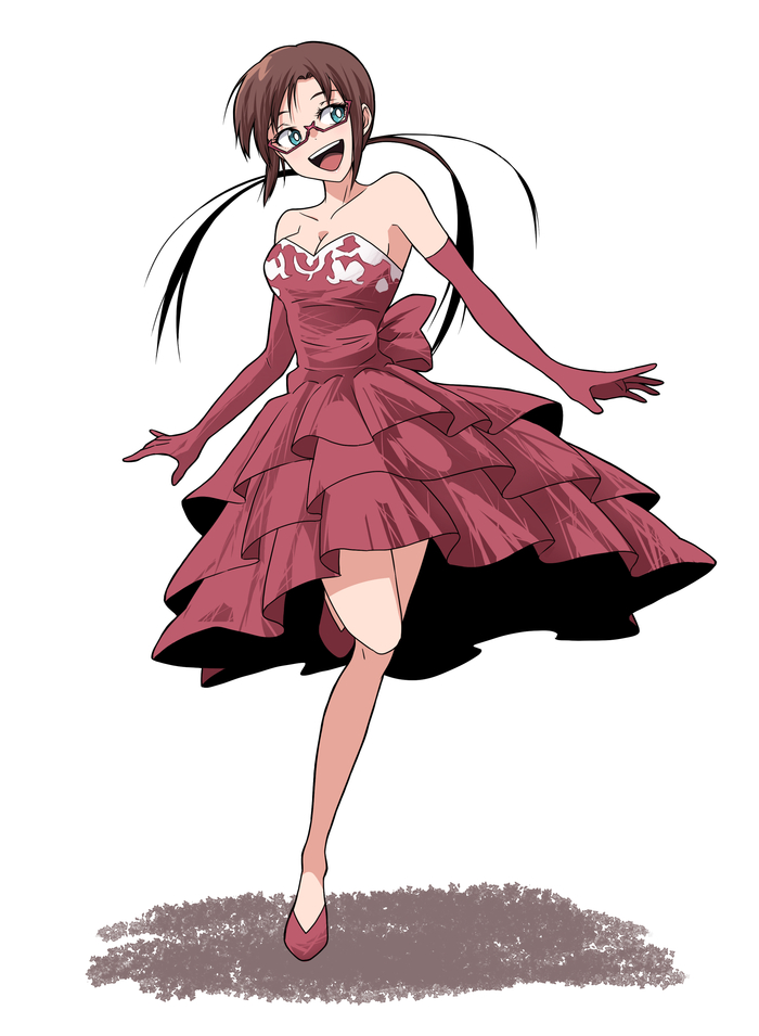  () , Evangelion, Anime Art, Makinami Mari