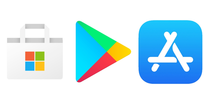 Microsoft     App Store  Google Play , , , App Store, Apple, Google Play, Google, Android