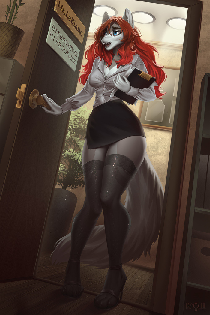 Lina    , , , Furry edge, Furry wolf, Lazyollie, 