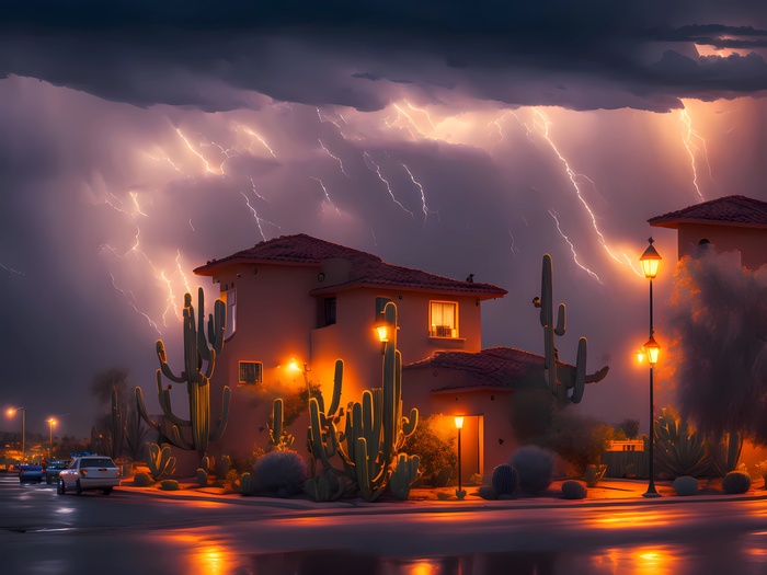 Грозовое небо