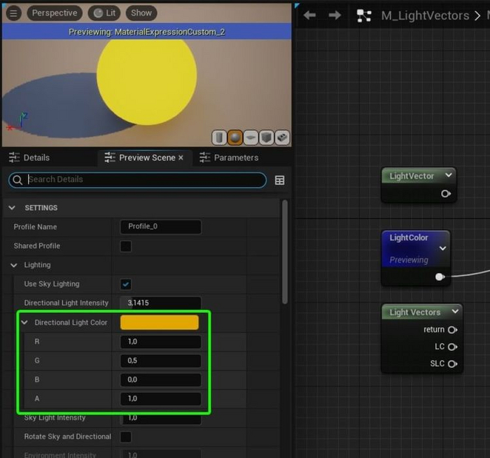 Как удобно настроить редактор материалов Unreal Engine 5 и кастомизировать горячие клавиши Гайд, Разработка, 3D, Gamedev, Unreal Engine, Гифка, Длиннопост