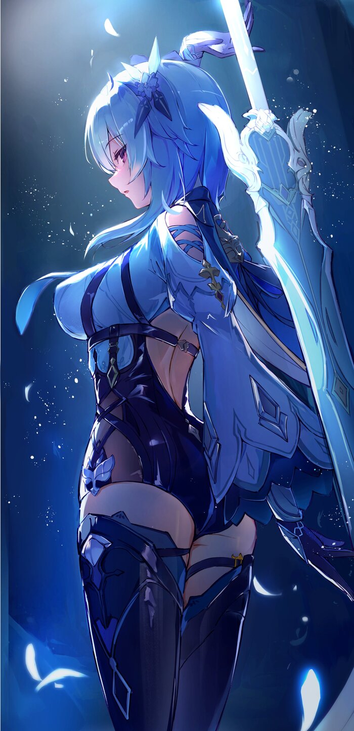  Anime Art, , Genshin Impact, Pixiv, Eula (Genshin Impact)