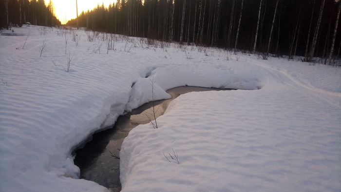 Про везение Мобильная фотография, Рассвет, Природа, Длиннопост