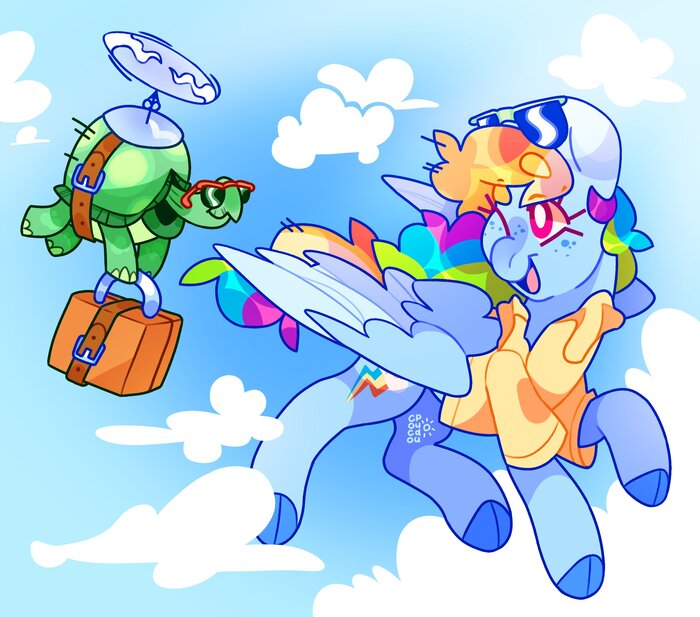    My Little Pony, Ponyart, Rainbow Dash, MLP Tank