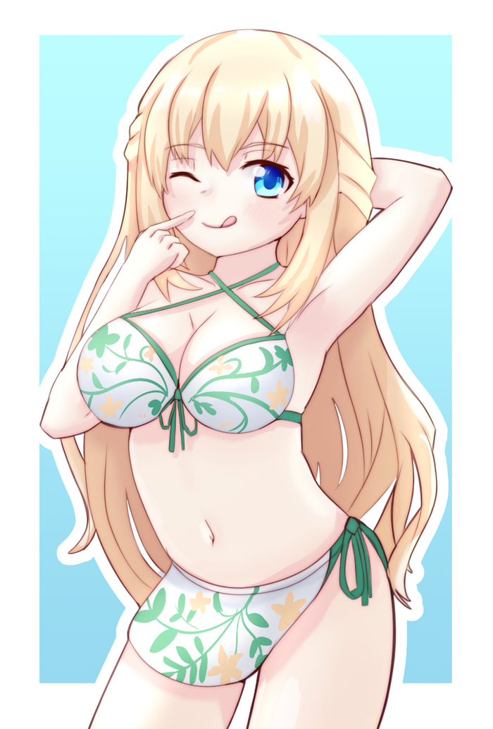 Vert Anime Art, Hyperdimension Neptunia, Neptunia, Vert, , Daenu