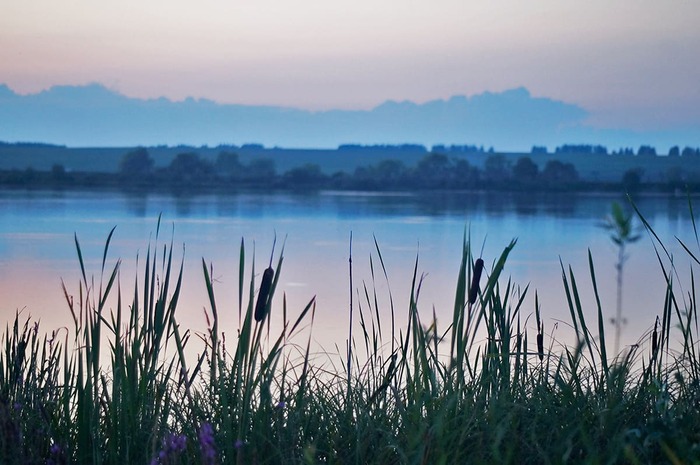 Утренний рассвет...