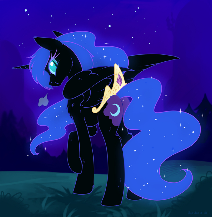   My Little Pony, Princess Luna, Nightmare Moon, Hioshiru