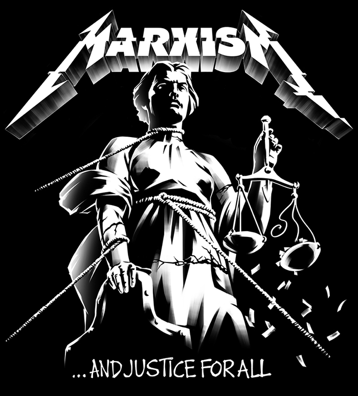 Marxism ...and justice for all , , , ,  , ,   , , Metallica, , , ,  , , Photoshop, Wacom, -, , , 
