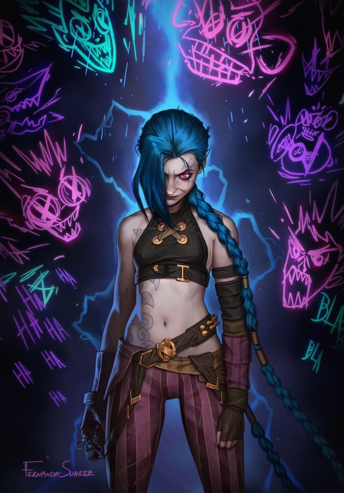 Jinx , League of Legends, Jinx