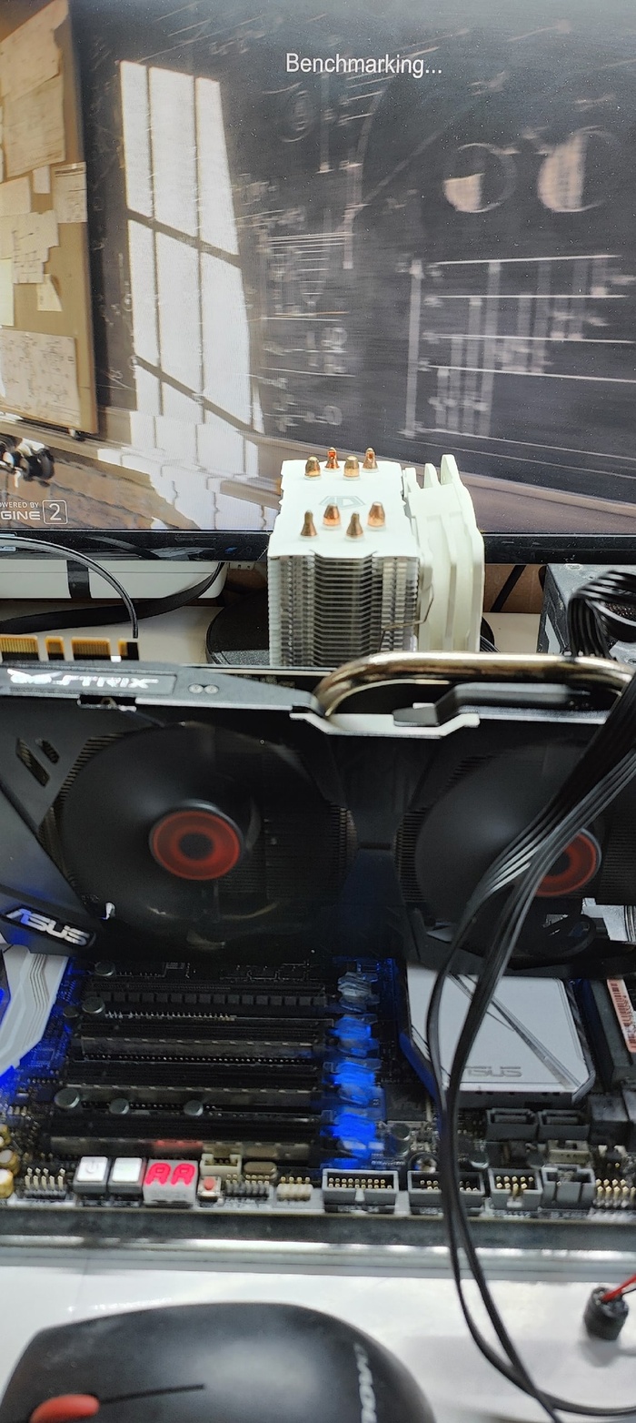 Asus strix 970 после кота Ремонт, Видеокарта, Длиннопост