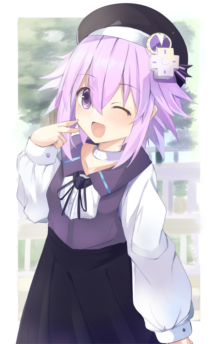 Neptune Anime Art, Hyperdimension Neptunia, Neptunia, Neptune, Thebimbamz