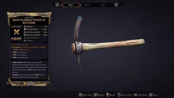  Shift-  Tiny Tina's Wonderlands     Goblin Pickaxe