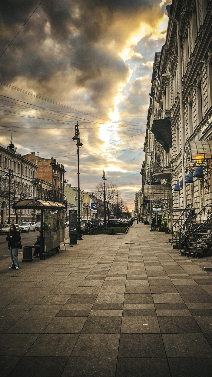 Красивое Питерское небо