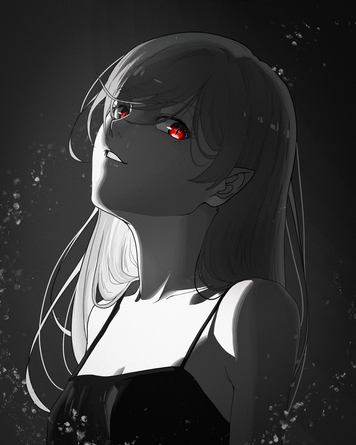  , Anime Art, Monogatari Series, Shinobu Oshino