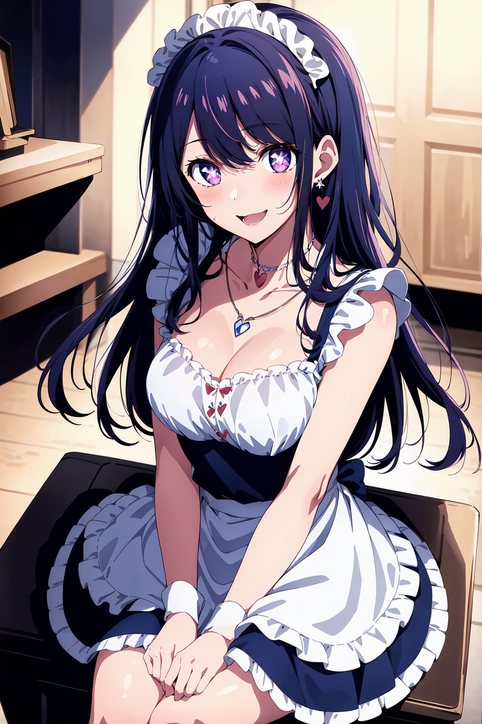 Hoshino Ai Anime Art, , Oshi no Ko, Hoshino Ai, , Idol,  , 